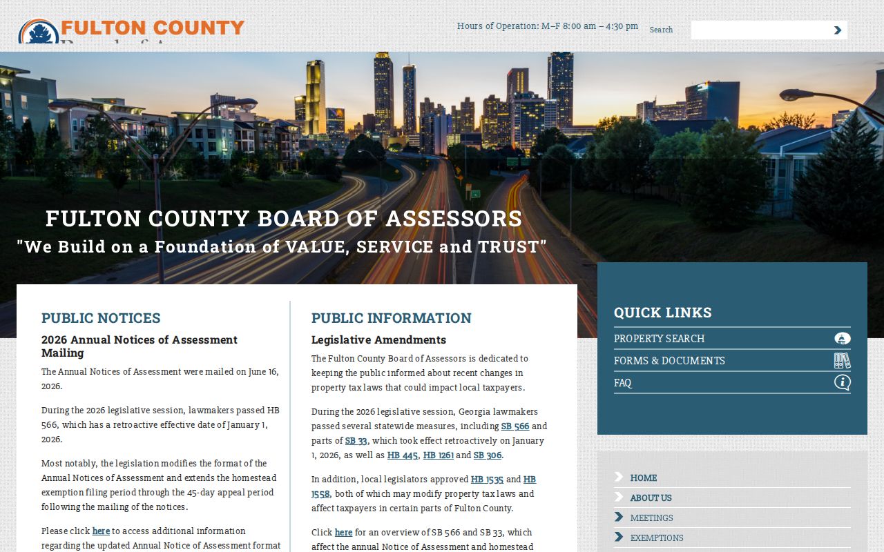 Union City people search with Fulton County property records