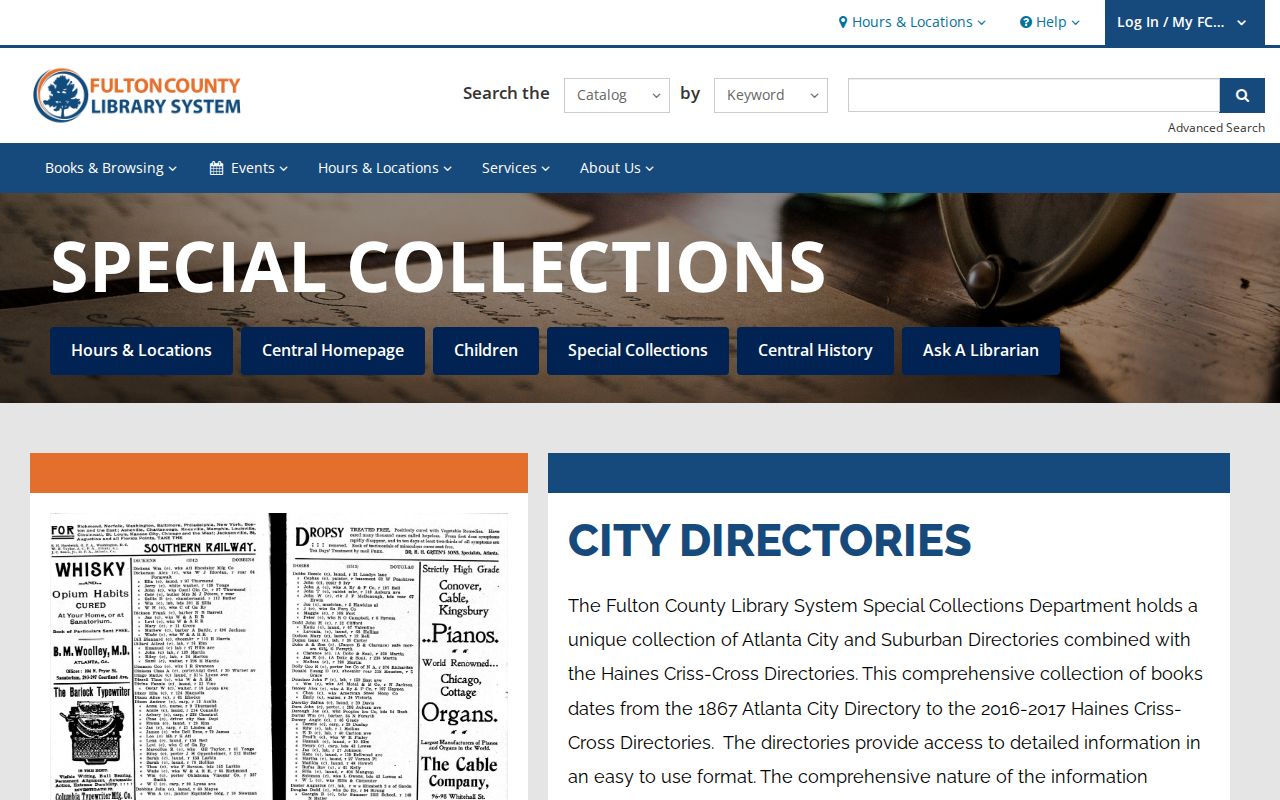 Union City people search in Fulton historical directories